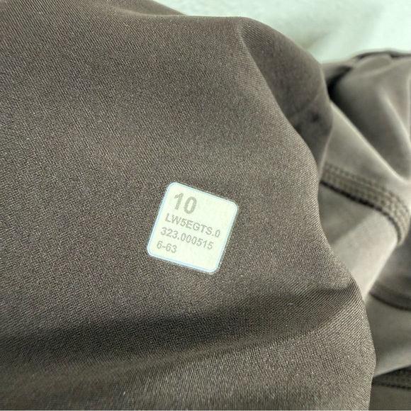 Lululemon Brown Softstreme High-Rise Pant Wide Leg Flowy Soft Lounge Wear Sz 10 - Picture 11 of 11